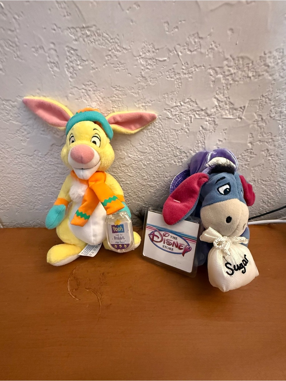 VTG Disney Winnie the Pooh Plush Lot Sugar Plum Fairy Eeyore Cool Pal Rabbit NWT